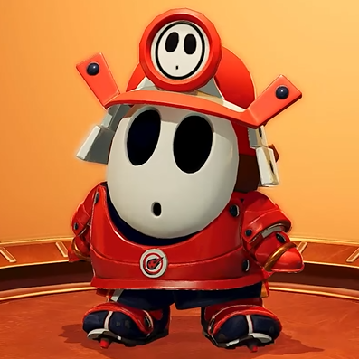 File Shy Guy Bushido Gear Mario Strikers Battle League Png Super