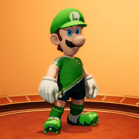 File Luigi No Gear Mario Strikers Battle League Png Super Mario