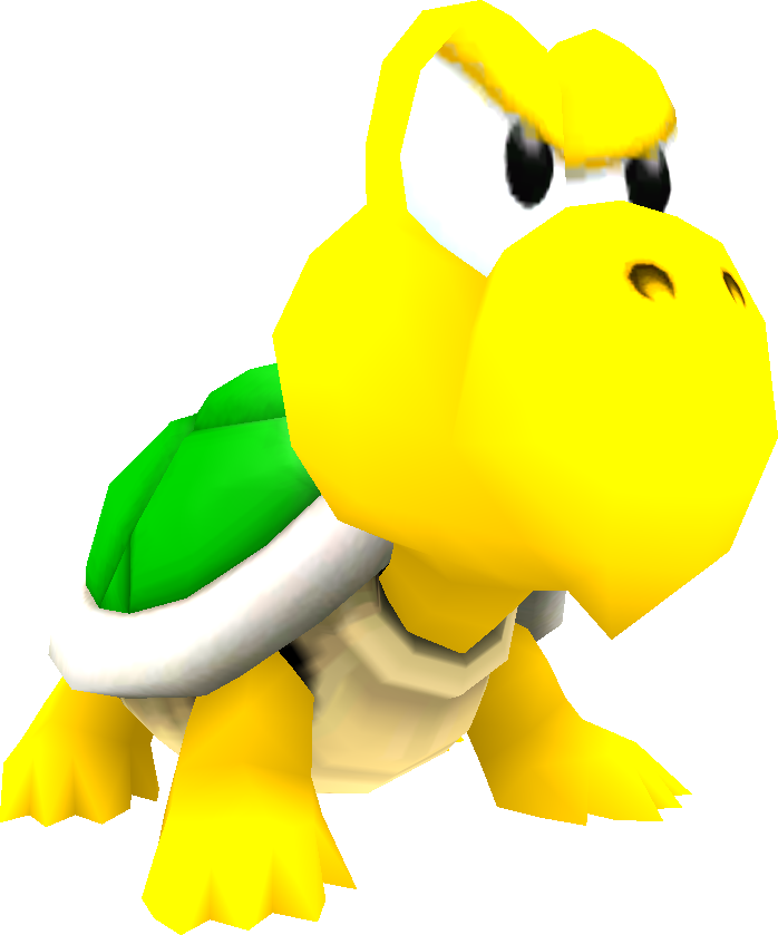 File Smg Koopa Troopa Models Png Super Mario Wiki The Mario Encyclopedia