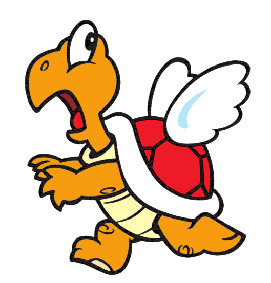 File SMBDX Koopa Paratroopa Alt Png Super Mario Wiki The Mario