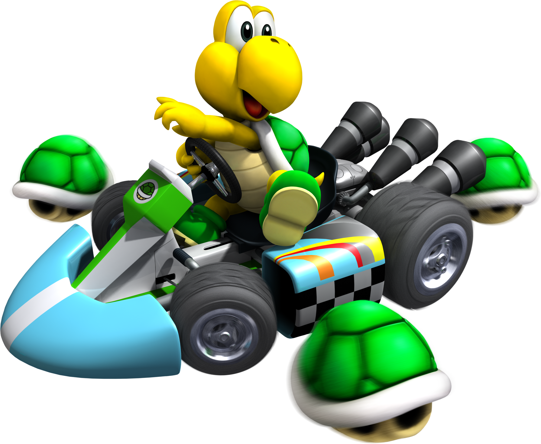 File Koopa Troopa Artwork Mario Kart Wii Png Super Mario Wiki The