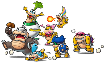 Koopalings Super Mario Wiki The Mario Encyclopedia