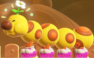 Racing Wiggler Super Mario Wiki The Mario Encyclopedia