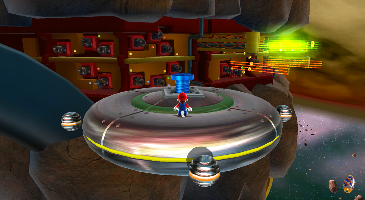 File SMG Battlerock Galaxy Saucer 2 Png Super Mario Wiki The Mario