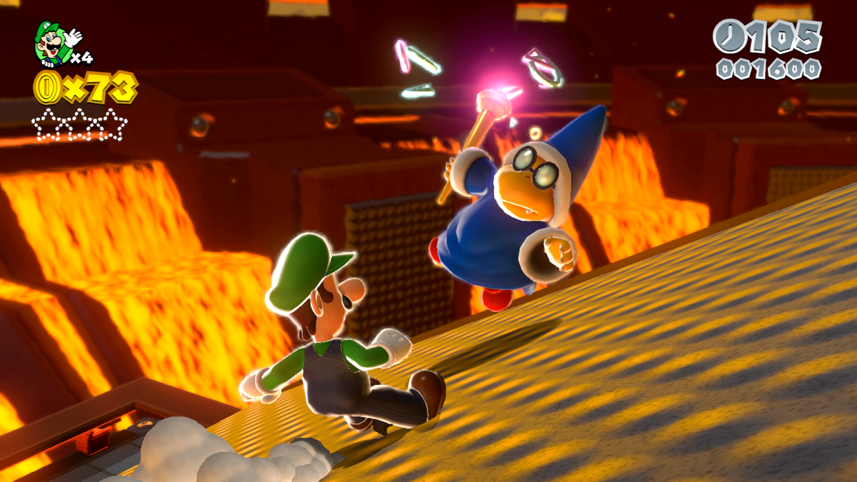 File SM3DW Luigi And Magikoopa Png Super Mario Wiki The Mario