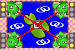 The minigame Attack Frog.