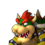 Character select icon of Bowser from Mario Kart 7