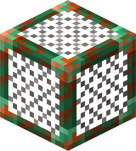 File:Minecraft Mario Mash-Up Weathered Copper Grate Render.png