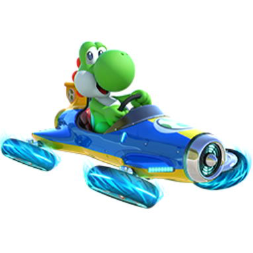 File:NSO MK8D May 2022 Week 5 - Character - Yoshi in Mach 8.png