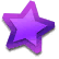 A purple Mini Paint Star goal