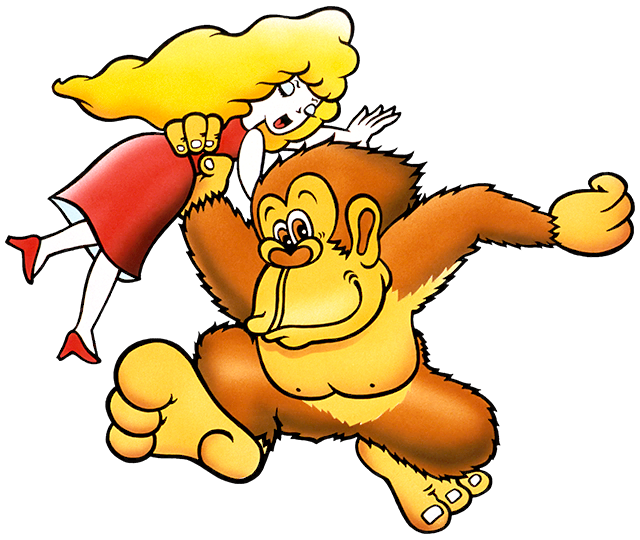 File:SSBU Donkey Kong & Lady Spirit.png