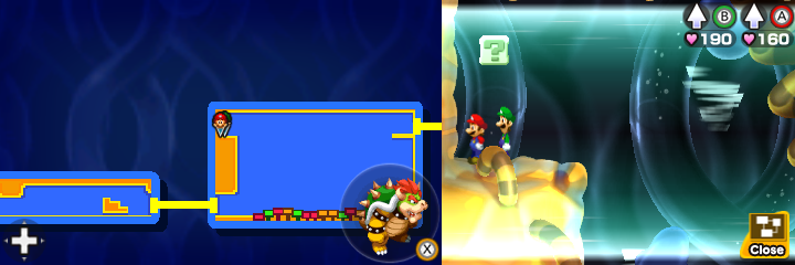 Block 32 in Energy Hold of Mario & Luigi: Bowser's Inside Story + Bowser Jr.'s Journey.