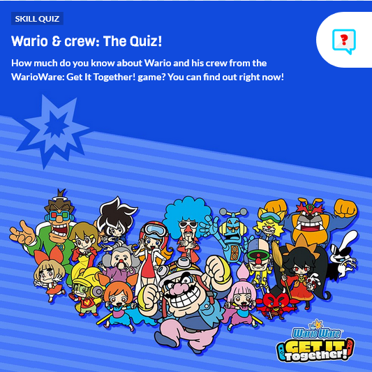 How much do you really know about Mario?, Quizzes