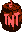 A TNT Barrel from the Game Boy Color version of Donkey Kong Country
