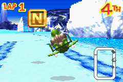 Screenshot of a letter in Diddy Kong Pilot's 2003 build