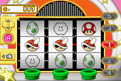 The Gamble mini-game, Match 'Em from Mario Party Advance