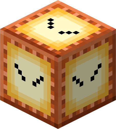 File:Minecraft Mario Mash-Up Copper Bulb Lit Render.png