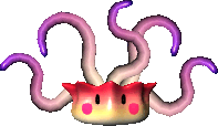 Sprite of an Anemone in Yoshi's Story