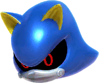 Metal Sonic's head icon in Mario & Sonic at the Olympic Games Tokyo 2020
