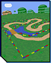 <small>SNES</small> Donut Plains 1 icon, from Mario Kart DS.