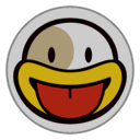 Poochy's emblem from Mario Kart Tour