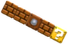 Assembled sprite of a Rotating Block with a ? Block and Brick Blocks from New Super Mario Bros. 2.