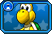 Sprite of Green Koopa Troopa's card, from Puzzle & Dragons: Super Mario Bros. Edition.