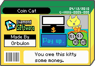 The shelf cover for one of Orbulon's microgames in WarioWare: D.I.Y.