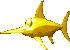 Sprite of a big Animal Token of Enguarde from Donkey Kong Country for Game Boy Advance