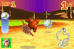 Screenshot of a coin in Diddy Kong Pilot's 2003 build