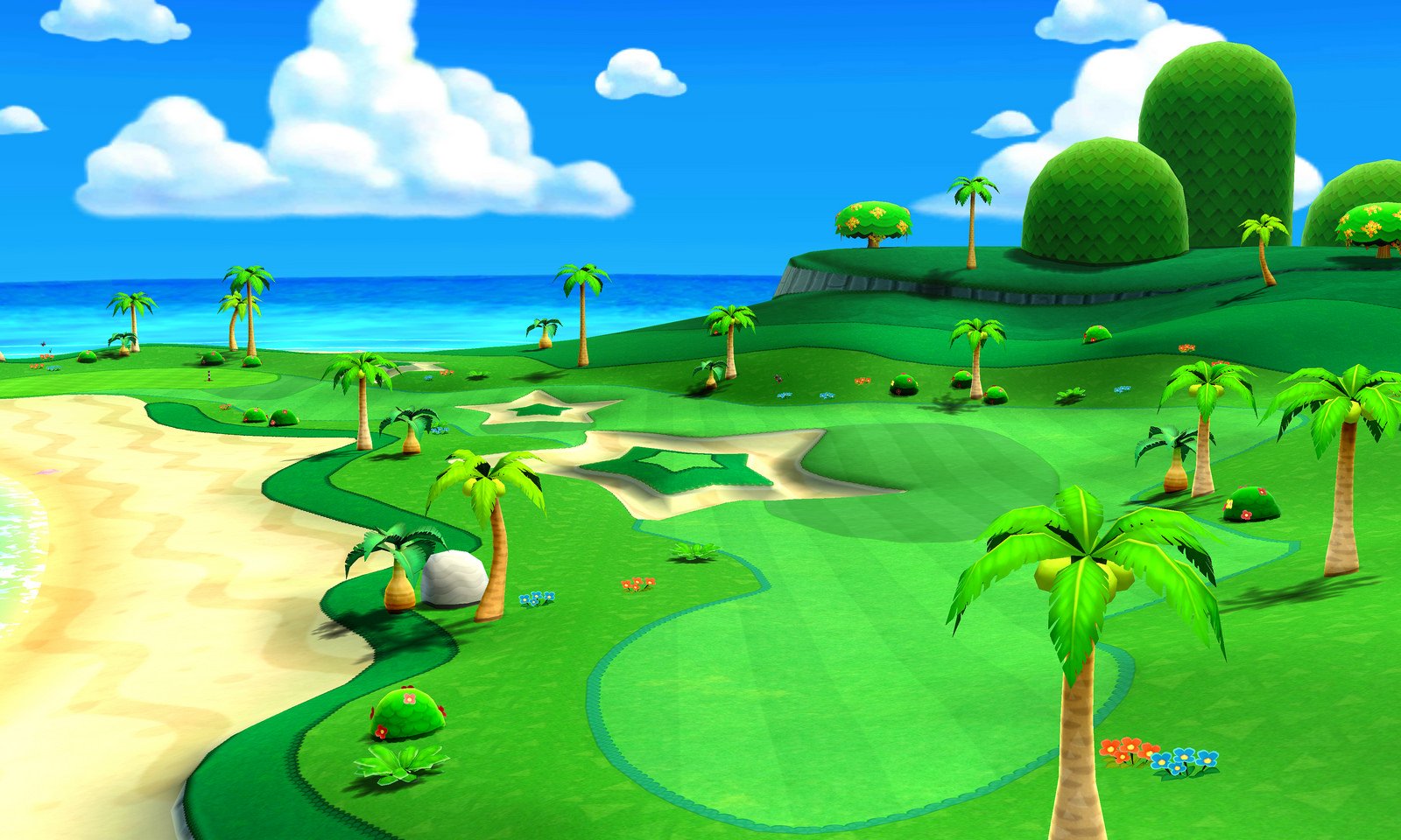 Hole 1 of the Seaside Course
