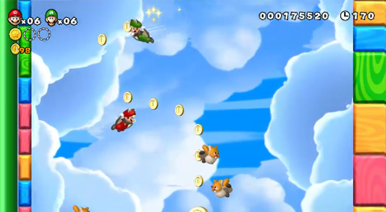 File:NSMBU Waddlewings and Flying Squirrel Mario Screenshot.png