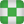 A white-and-green checkered block.