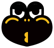 The "Booo!" icon, showing Soundfrog pouting