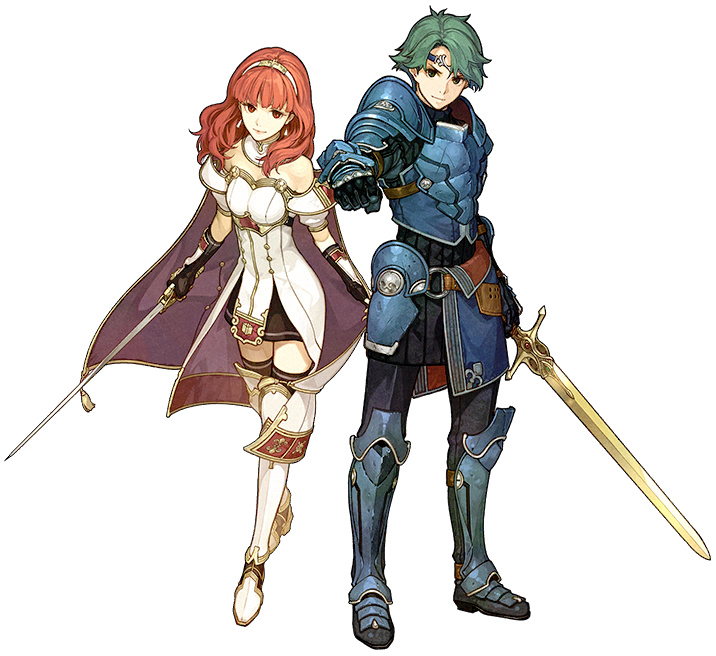 File:SSBU Alm & Celica Spirit.png - Super Mario Wiki, the Mario ...