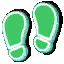 Footprints texture in Wario World
