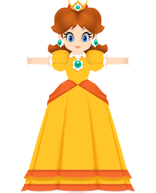 File:MP9DaisyModel.png - Super Mario Wiki, the Mario encyclopedia