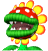 A side view of Petey Piranha, from Mario Super Sluggers.