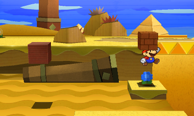 Location of the 18th hidden block in Paper Mario: Sticker Star, revealed.
