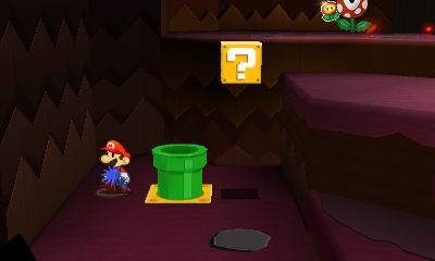 Location of the 84th hidden block in Paper Mario: Sticker Star, not revealed.
