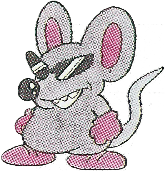 File:SMB2 Mouser Art (High Quality).png - Super Mario Wiki, the Mario ...