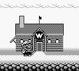 The "log cabin" ending of Wario Land: Super Mario Land 3