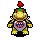 Bowser Jr. animated in the select character screen.
