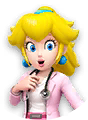 Icon of Dr. Peach from Dr. Mario World