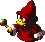 Sprite of Magikoopa, from Super Mario RPG: Legend of the Seven Stars.