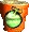 Sprite of a "flower pot" in Yoshi's Story