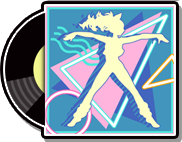 The record case for the Japanese version of Body Rock in WarioWare Gold