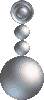 Sprite of a Ball and Chain in Yoshi Topsy-Turvy