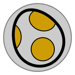 File:MK8 Yellow Yoshi Emblem.png