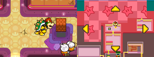 Thirty-seventh block in Peach's Castle of Mario & Luigi: Bowser's Inside Story.